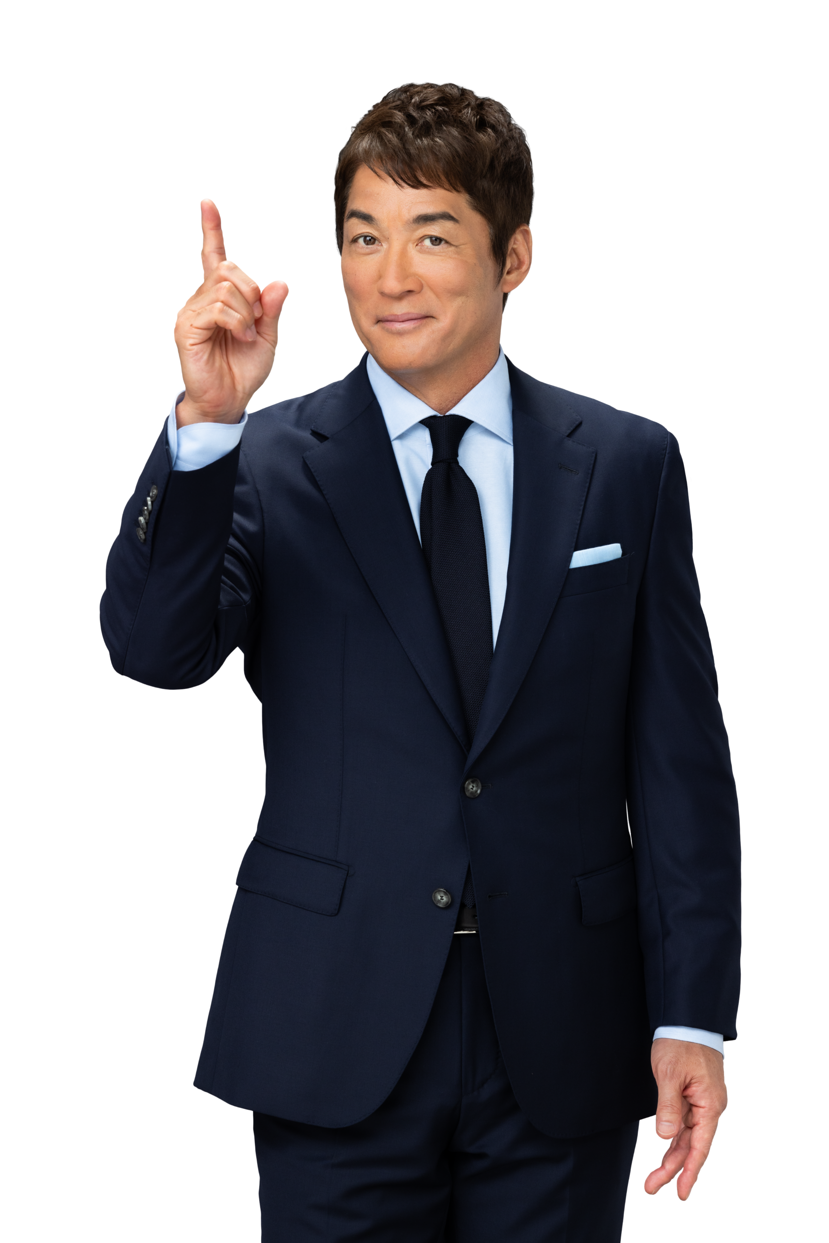 SaaS企業の譲渡相談フォームを案内する長嶋一茂さん